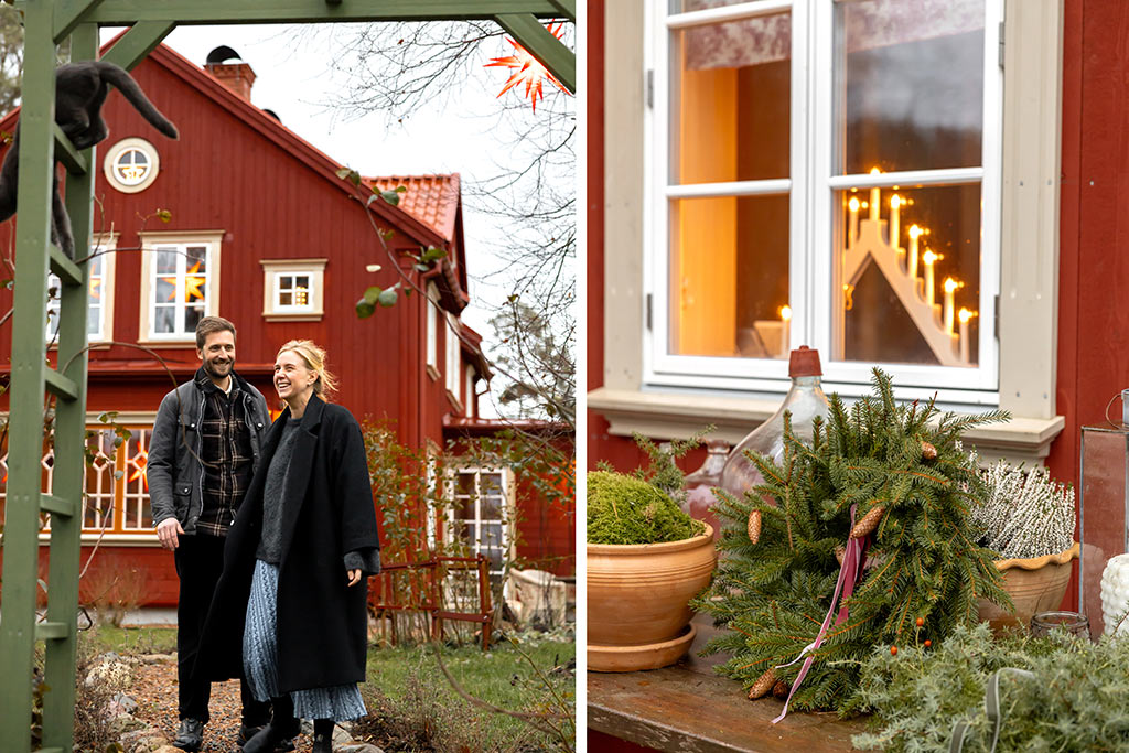 Johan, Beata, Jens, Måns och Truls juliga drömhus!